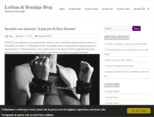Tablet Screenshot of lesbianbondageblog.net